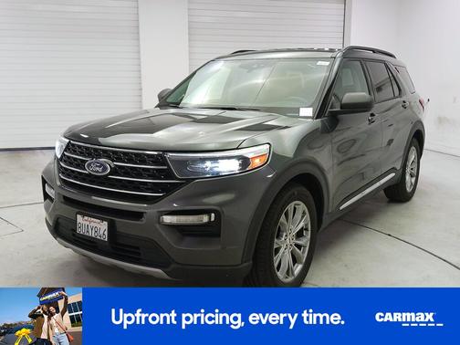 Gray 2020 Ford Explorer XLT