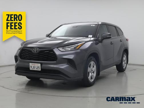 Gray 2020 Toyota Highlander L