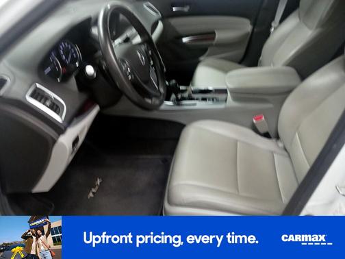 White 2015 Acura TLX