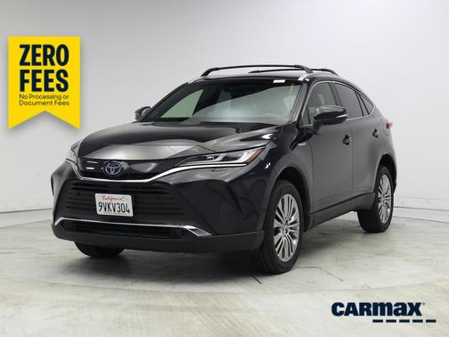 Black 2021 Toyota Venza XLE