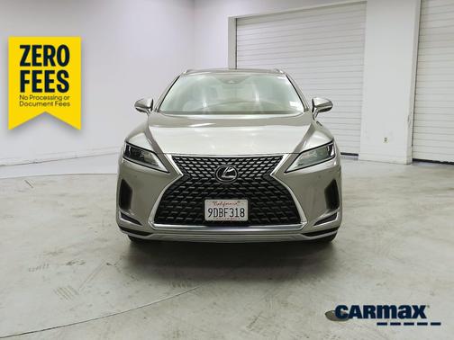 White 2022 Lexus RX 350