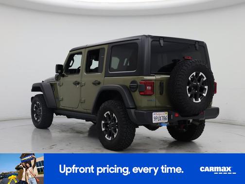 Green 2025 Jeep Wrangler 4xe Rubicon