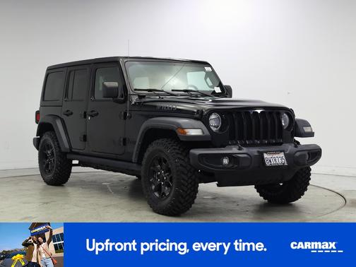 Black 2021 Jeep Wrangler Unlimited Willys Sport