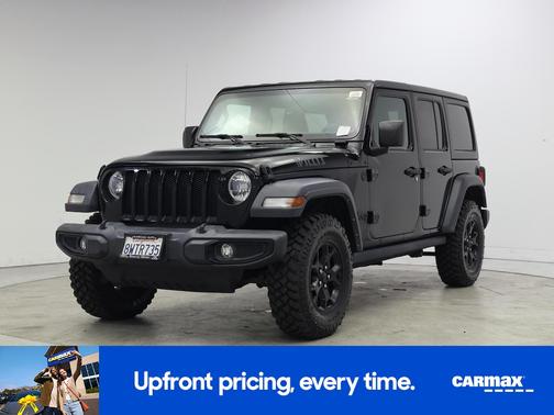 Black 2021 Jeep Wrangler Unlimited Willys Sport