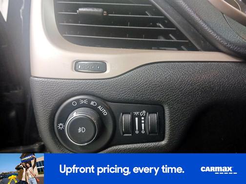Black 2015 Jeep Cherokee Latitude