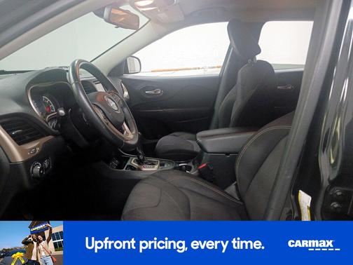 Black 2015 Jeep Cherokee Latitude