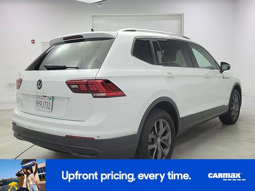 White 2022 Volkswagen Tiguan SE