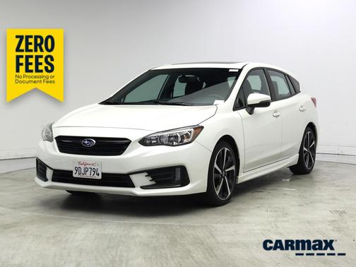 White 2023 Subaru Impreza Sport