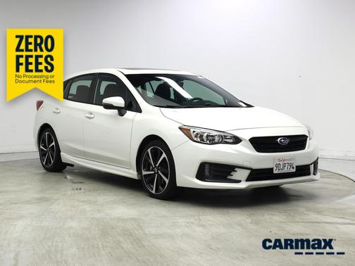 White 2023 Subaru Impreza Sport