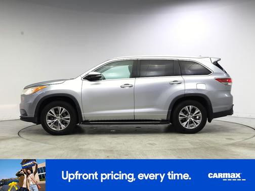 Silver 2014 Toyota Highlander XLE
