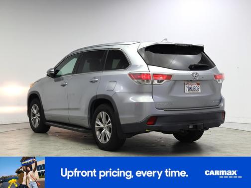 Silver 2014 Toyota Highlander XLE