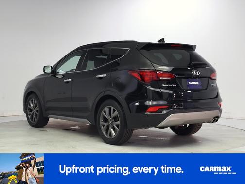 Black 2017 Hyundai Santa Fe Sport Ultimate