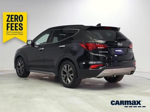 Black 2017 Hyundai Santa Fe Sport Ultimate