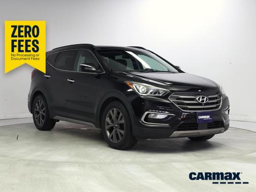 Black 2017 Hyundai Santa Fe Sport Ultimate