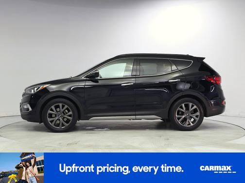 Black 2017 Hyundai Santa Fe Sport Ultimate