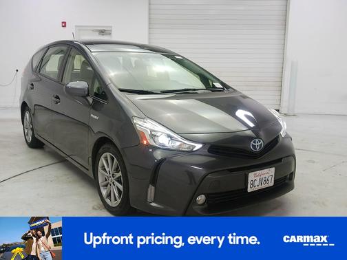 Gray 2017 Toyota Prius v Five