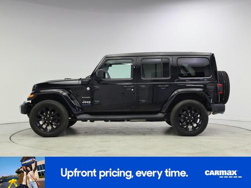 Black 2023 Jeep Wrangler 4xe Unlimited Sahara