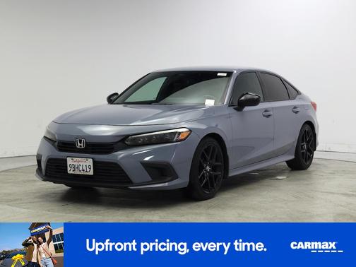 Gray 2022 Honda Civic Sport