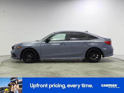 Gray 2022 Honda Civic Sport