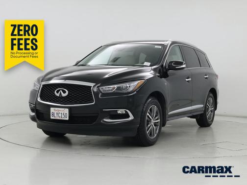 Black 2020 INFINITI QX60 Luxe