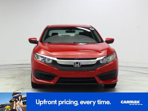 Red 2017 Honda Civic LX