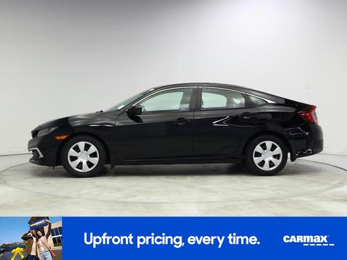 Black 2020 Honda Civic LX