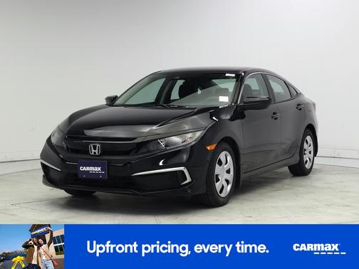 Black 2020 Honda Civic LX