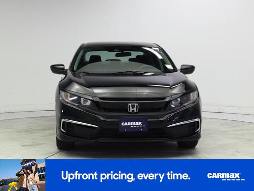 Black 2020 Honda Civic LX