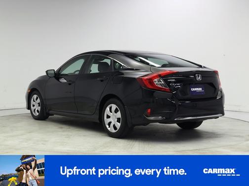 Black 2020 Honda Civic LX