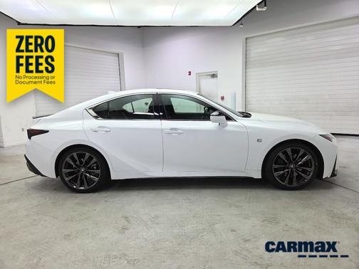 White 2024 Lexus IS 350 F-Sport