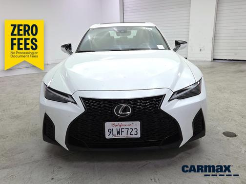 White 2024 Lexus IS 350 F-Sport