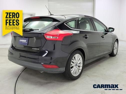 Black 2018 Ford Focus Titanium