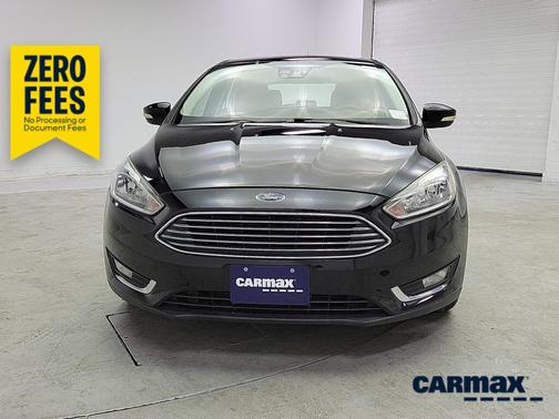 Black 2018 Ford Focus Titanium
