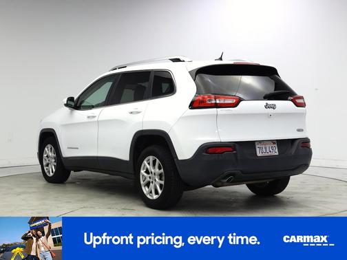 White 2015 Jeep Cherokee Latitude