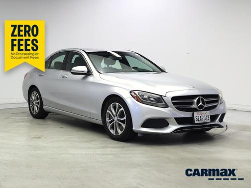 Silver 2017 Mercedes-Benz C-Class