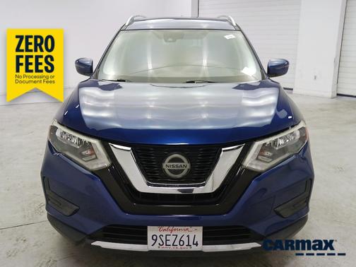 Blue 2019 Nissan Rogue SV