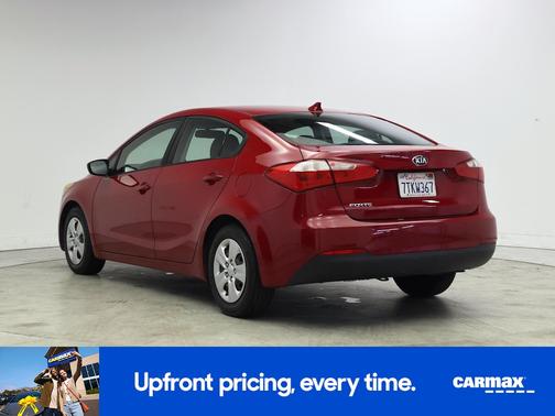 Red 2016 Kia Forte LX