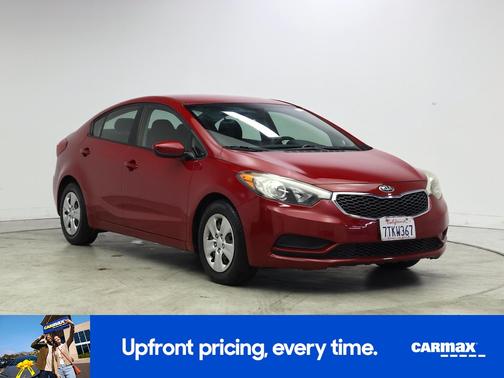 Red 2016 Kia Forte LX