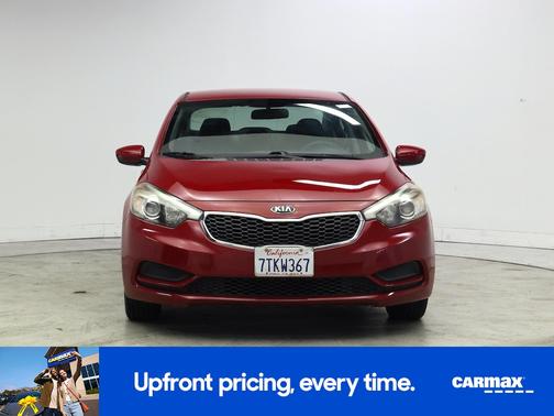 Red 2016 Kia Forte LX