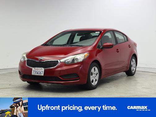 Red 2016 Kia Forte LX