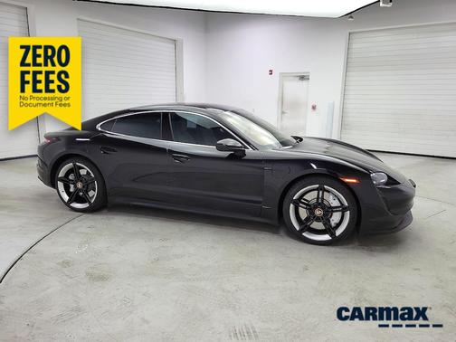 Black 2021 Porsche Taycan 4S