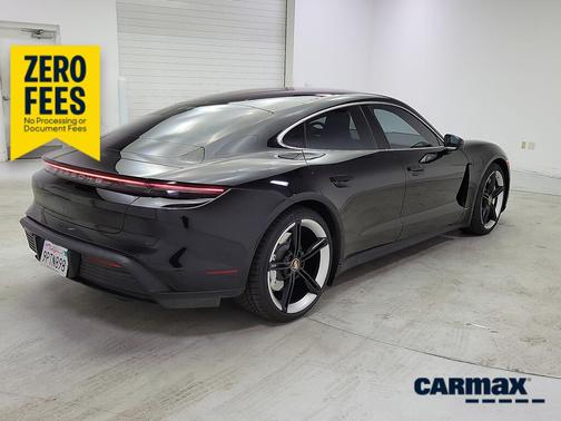 Black 2021 Porsche Taycan 4S