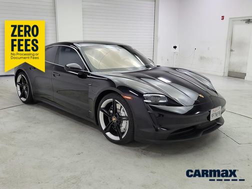Black 2021 Porsche Taycan 4S
