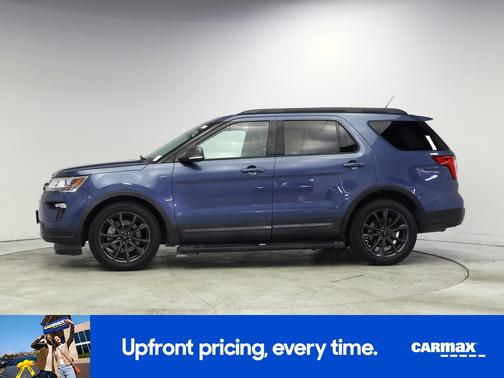 Blue 2018 Ford Explorer XLT