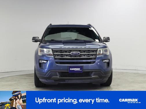 Blue 2018 Ford Explorer XLT