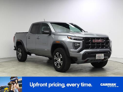 Silver 2023 GMC Canyon AT4
