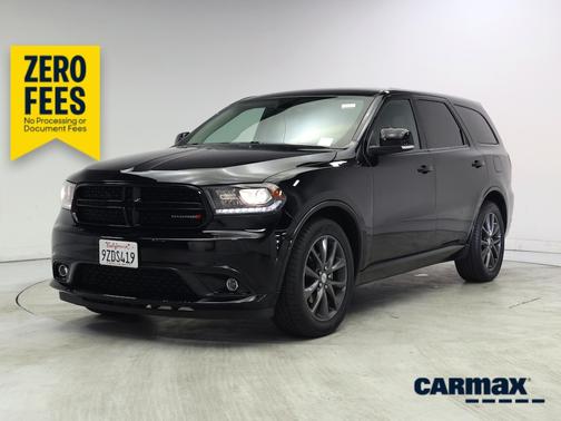 Black 2018 Dodge Durango GT