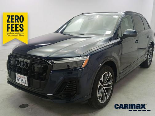 Blue 2025 Audi Q7 Premium Plus