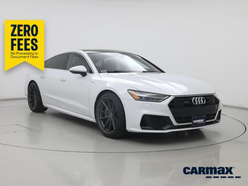 White 2019 Audi A7 Prestige
