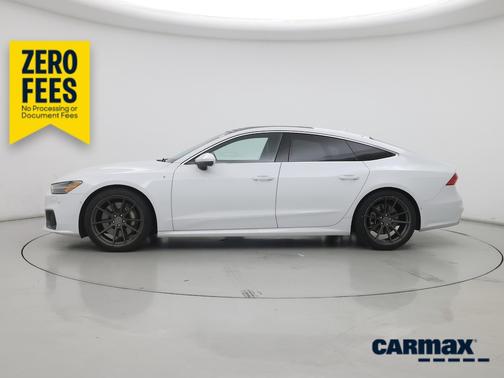 White 2019 Audi A7 Prestige